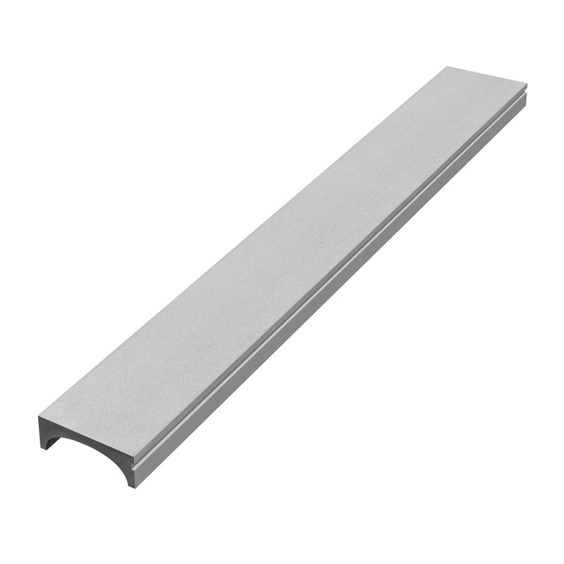 วัสดุตกแต่ง เอสซีจี รุ่น บัวผนัง SG15 เซาะร่องดักน้ำ ขนาด 15x300x5.0 ซม. สีซีเมนต์