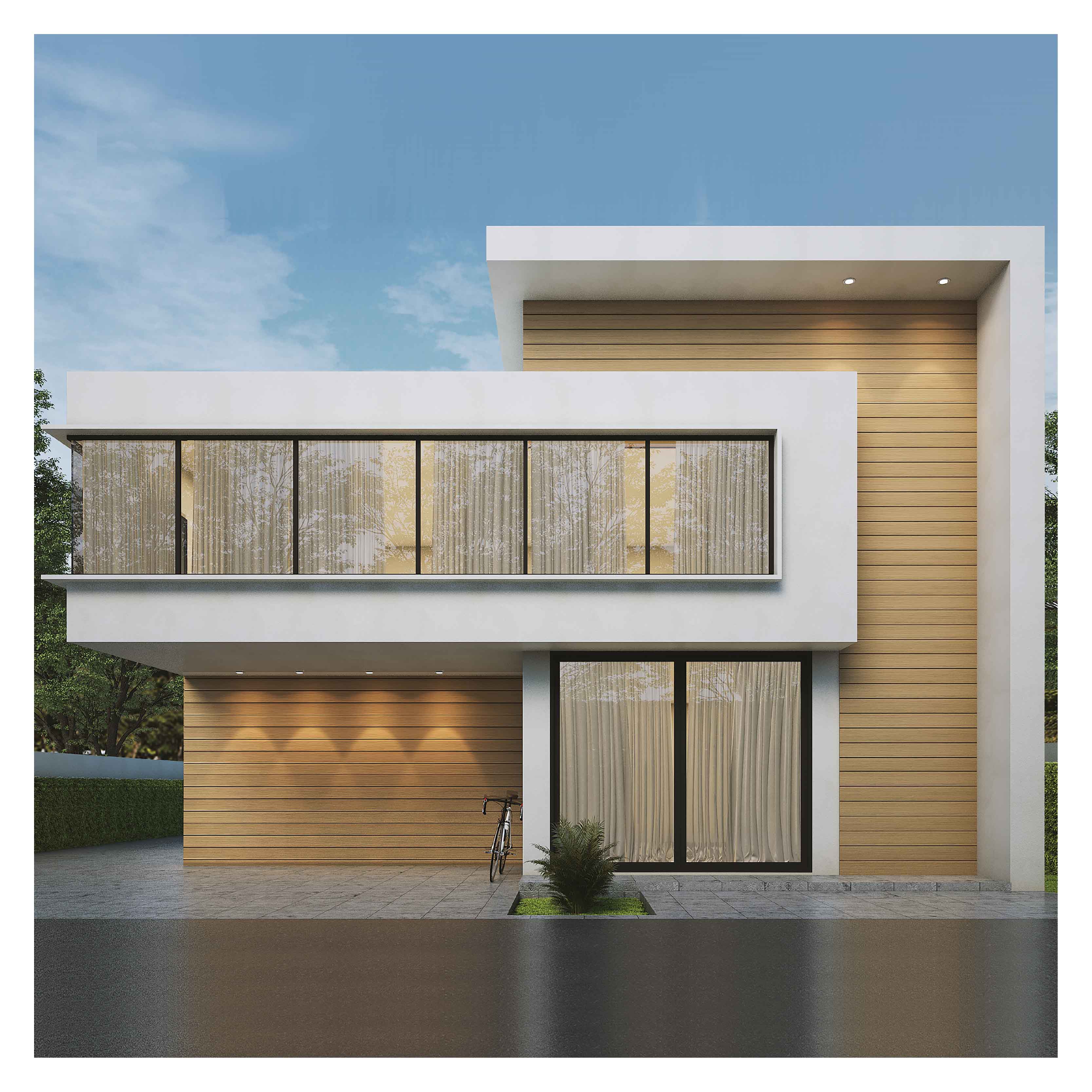 ผนังตกแต่ง เอสซีจี  รุ่น โคเต้ ขนาด 20x300x1.2 ซม. สีโคซี่บีช