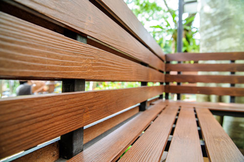 ไม้รั้ว เอสซีจี ขนาด 7.5X400X1.2 ซม. สีรองพื้น